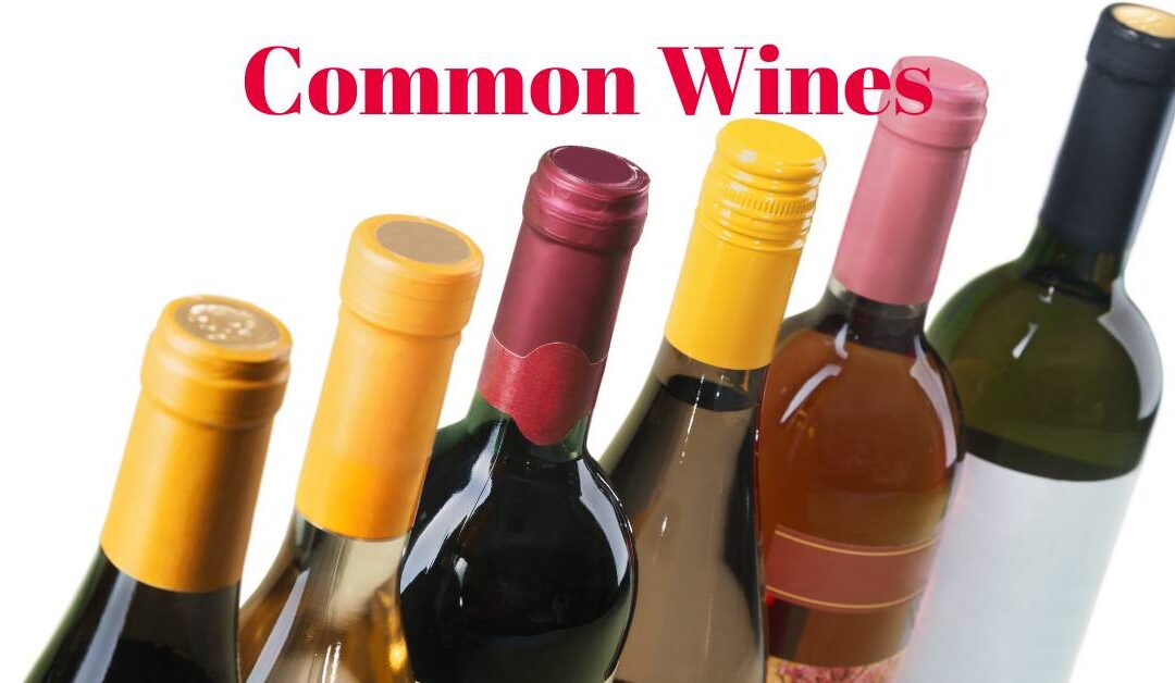 Common Types Of Wine